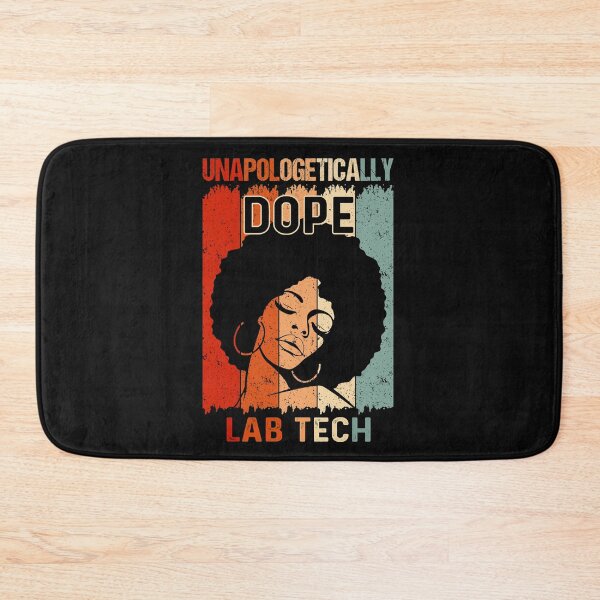 Item preview, Black Girl Unapologetically Dope Lab Tech Vintage designed and sold by AlisonWalsh24.