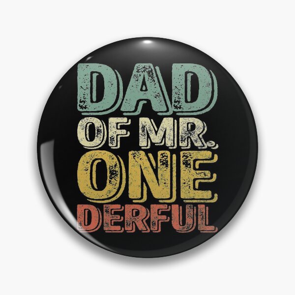 Item preview, Dad of Mr.Onederful 1st Birthday First One-Derful Matching T-Shirt designed and sold by KuznecovaDesign.
