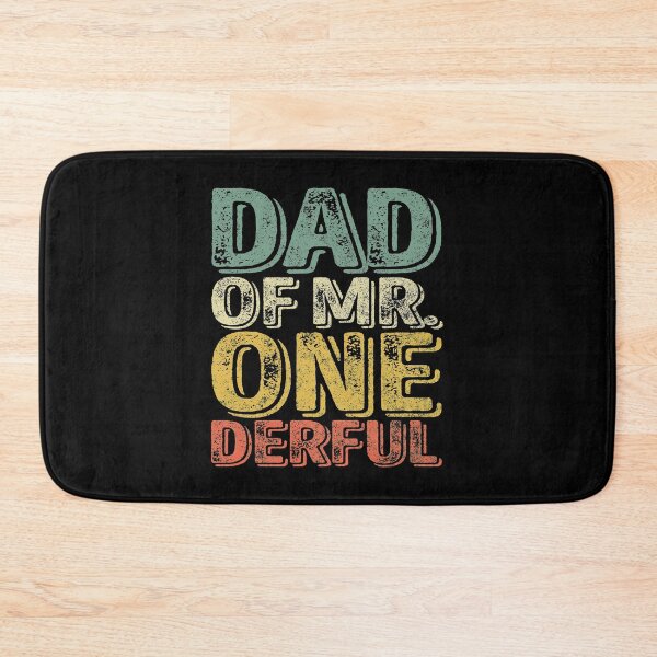 Item preview, Dad of Mr.Onederful 1st Birthday First One-Derful Matching T-Shirt designed and sold by KuznecovaDesign.