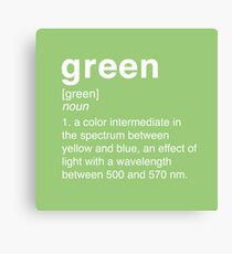 Green Canvas Print