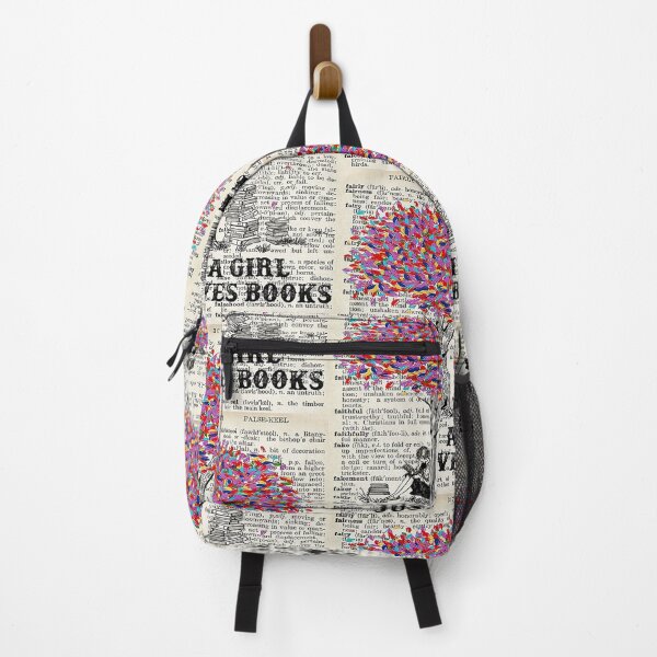 Item preview, just a girl who love books designed and sold by LQTDesigns.