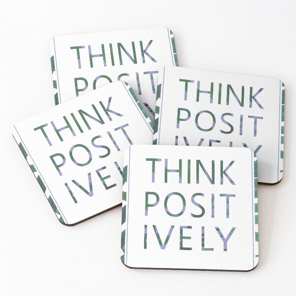 Item preview, Think Positively designed and sold by click4collage.