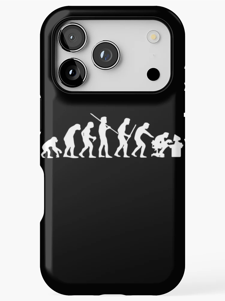 Thumbnail 1 of 4, iPhone Case, Computer Evolution designed and sold by Metro Bionic.
