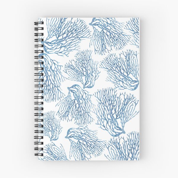 Item preview, Blue Sea Fan Coral Pattern - Coastal Theme designed and sold by Primroaddesigns.
