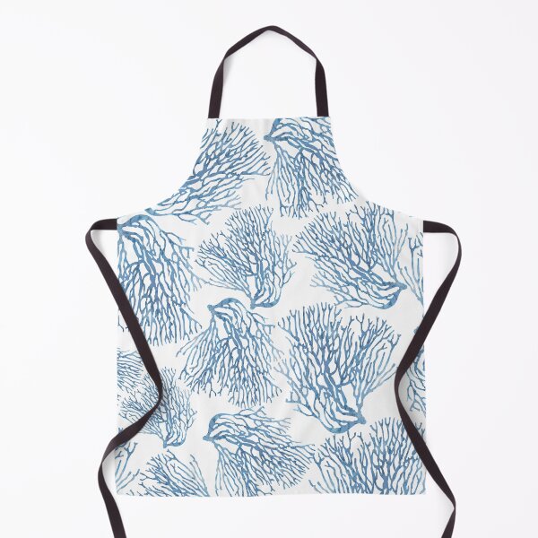 Item preview, Blue Sea Fan Coral Pattern - Coastal Theme designed and sold by Primroaddesigns.