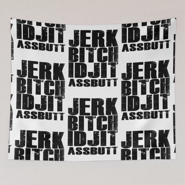 Item preview, Supernatural Jerk Bitch Idjit Assbutt designed and sold by MireineChrist.