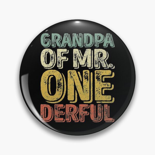 Item preview, Grandpa Of Mr.Onederful 1st Birthday First One-Derful TShirt designed and sold by KuznecovaDesign.
