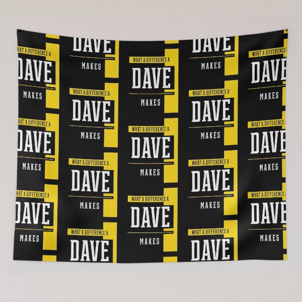 Item preview, What A Difference A Dave Makes - Family Name Gift designed and sold by DiogoCalheiros.