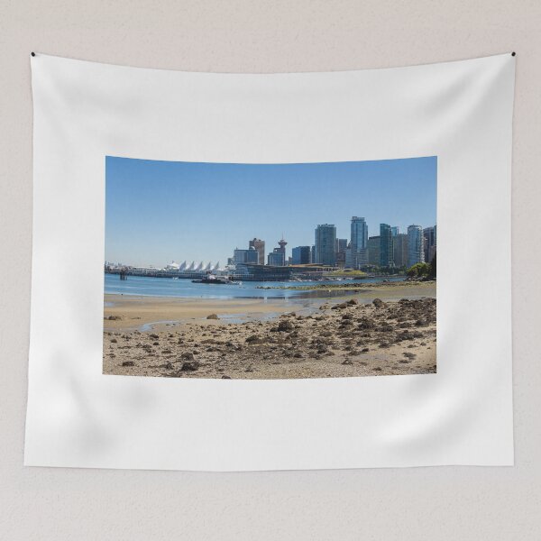 Item preview, Low tide in Coal Harbour, Vancouver, on a summers day, from Stanley Park designed and sold by SnapTPhotograph.