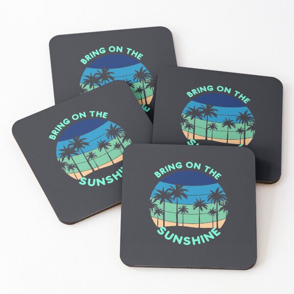 Item preview, Bring on the Sunshine (9 palms Sunset) designed and sold by HamiltonmagicTs.