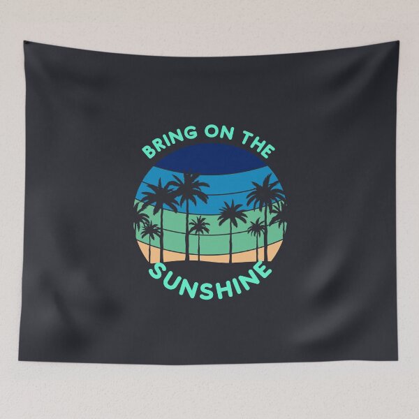 Item preview, Bring on the Sunshine (9 palms Sunset) designed and sold by HamiltonmagicTs.