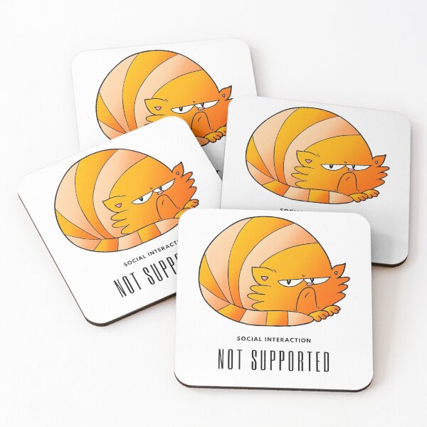 Item preview, Social interaction not supported designed and sold by FedoraDesign.