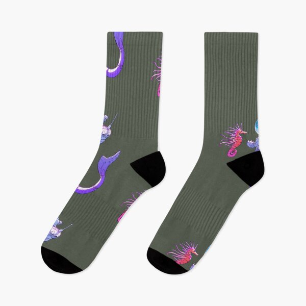 Item preview, Space Mermaid and  Hippocampus designed and sold by DestinyAnselm.