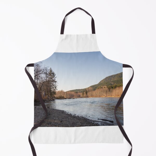 Item preview, Looking downstream on the Kalum River at Deep Creek on a spring morning designed and sold by SnapTPhotograph.