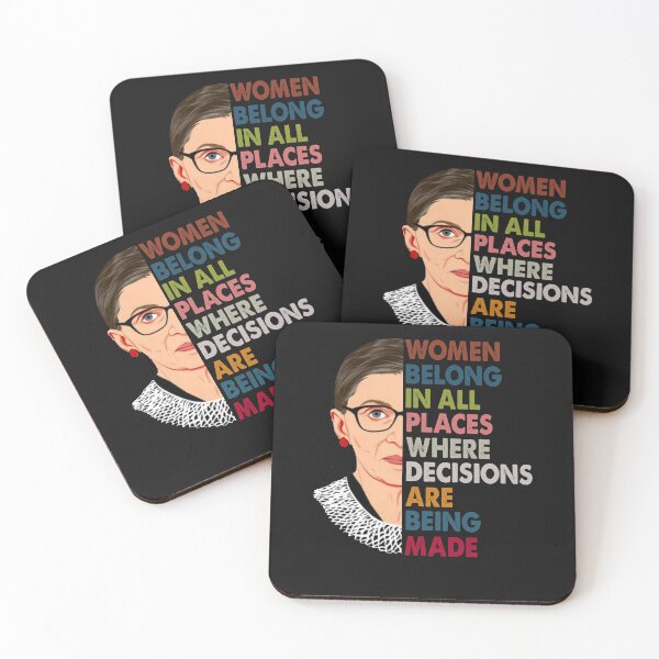 Item preview, Women Belong In All Places Ruth Bader Ginsburg RBG Feminist designed and sold by Enraged46.