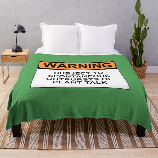 Item preview, Warning: Subject to spontaneous outbursts of plant talk designed and sold by Rob Price.