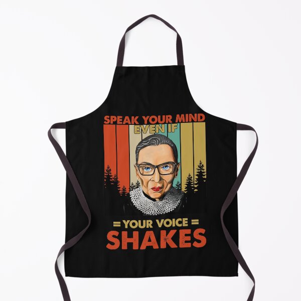 Item preview, Speak your mind even if your voice shake Feminist Ruth Bader Ginsburg RBG designed and sold by Enraged46.