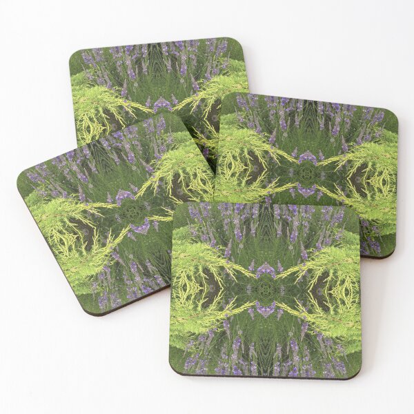 Item preview, Arabian Nights Lavender - Mauve and Green - Greets the Solstice, Festooned with Bees III designed and sold by RoseAromas.