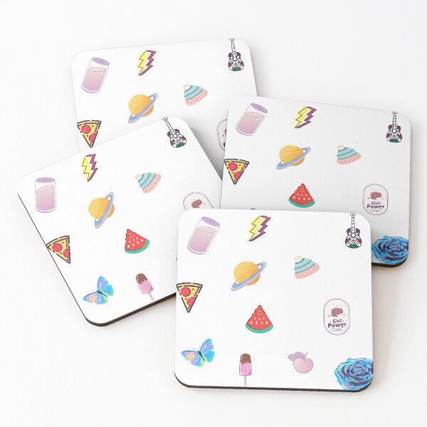 Item preview, Aesthetic hydro flask sticker pack designed and sold by Krishangdavda.