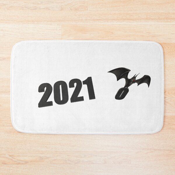Item preview, 2021 CORONA BAT New Year design designed and sold by TheVirtualShop.