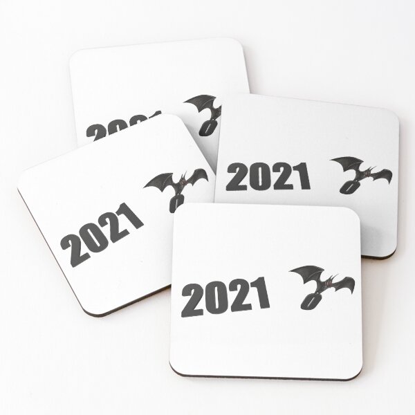 Item preview, 2021 CORONA BAT New Year design designed and sold by TheVirtualShop.
