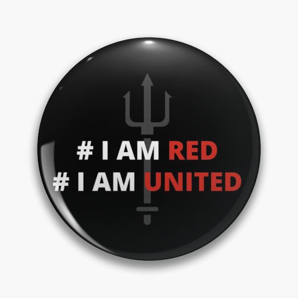 Item preview, I am red, I am United designed and sold by samsawant66.