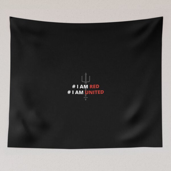 Item preview, I am red, I am United designed and sold by samsawant66.