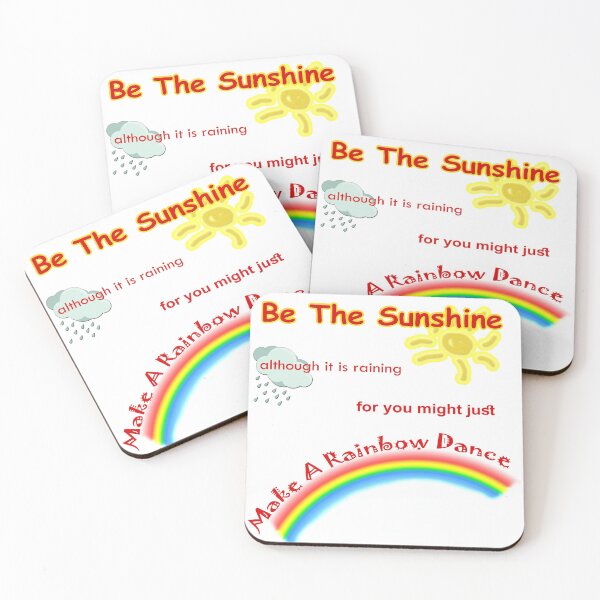 Item preview, Be The Sunshine, Make A Rainbow Dance designed and sold by my-green-gecko.