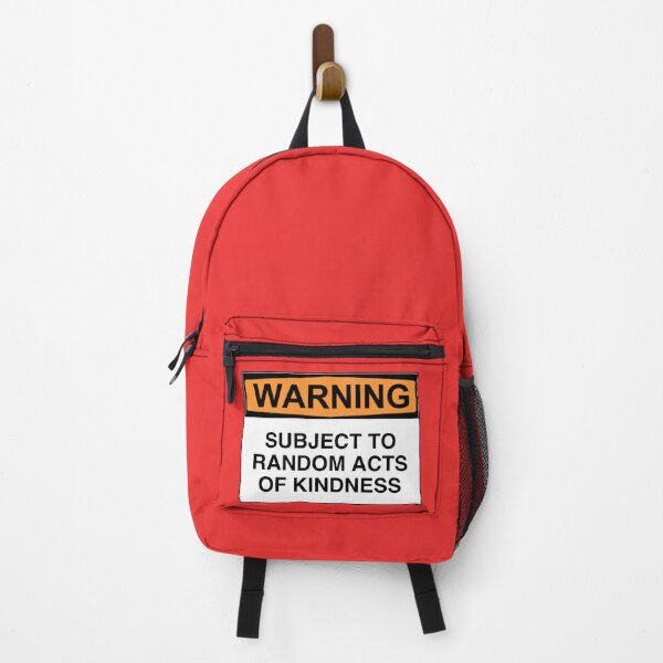Item preview, WARNING: SUBJECT TO RANDOM ACTS OF KINDNESS designed and sold by Rob Price.