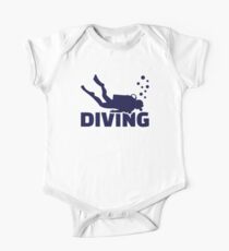 Diving One Piece - Short Sleeve