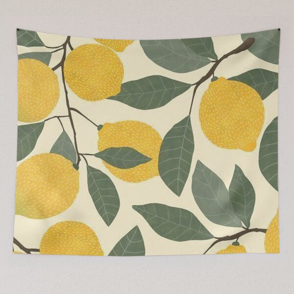 Item preview, fruity lemon art prints designed and sold by spintzy.