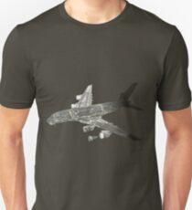 Airbus A 380 cutaway Unisex T-Shirt