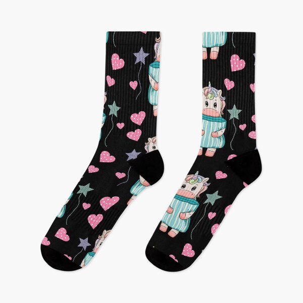 Item preview,  Cute unicorn with pillow stars heart designed and sold by Vinson.