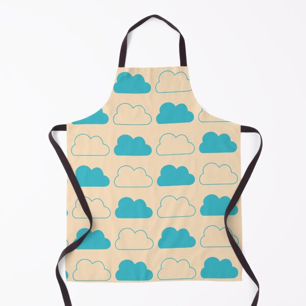 Item preview, Blue Clouds on a light yellow sky designed and sold by CSouissi.