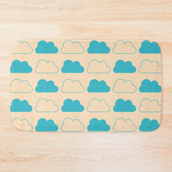 Item preview, Blue Clouds on a light yellow sky designed and sold by CSouissi.