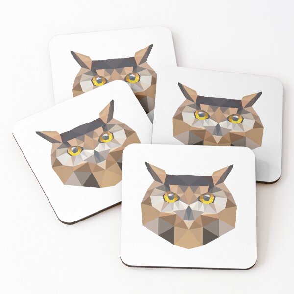 Item preview, Owl Low Poiy designed and sold by Roastee.