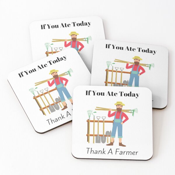 Item preview, If you ate today thank a farmer,funny gift  designed and sold by piskwi.