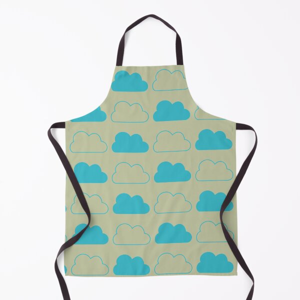 Item preview, Blue Clouds on a light green sky designed and sold by CSouissi.