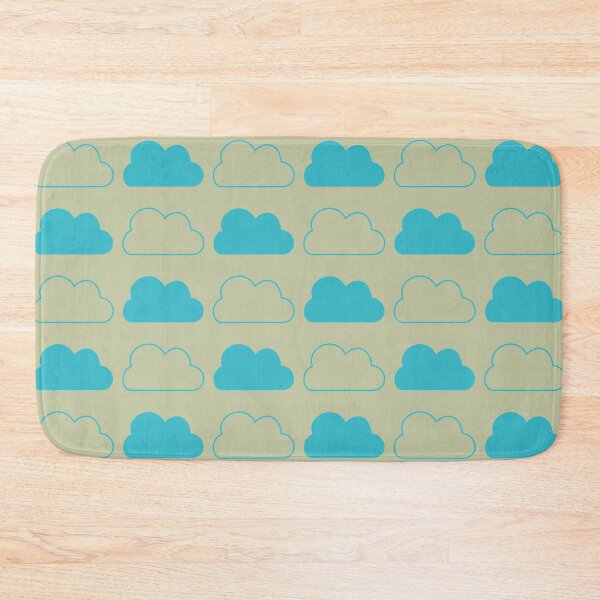Item preview, Blue Clouds on a light green sky designed and sold by CSouissi.