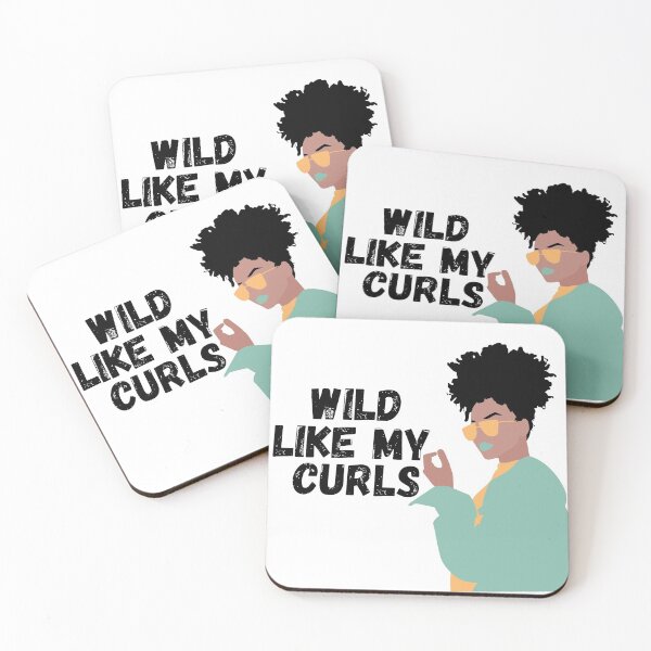 Item preview, Wild Like My Curls designed and sold by thegayestmerch.