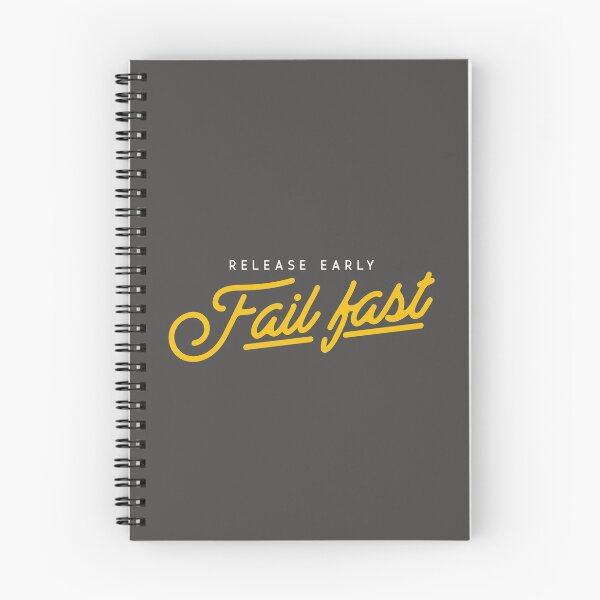 Item preview, "Release early fail fast" designed and sold by Salma Satya & Co.