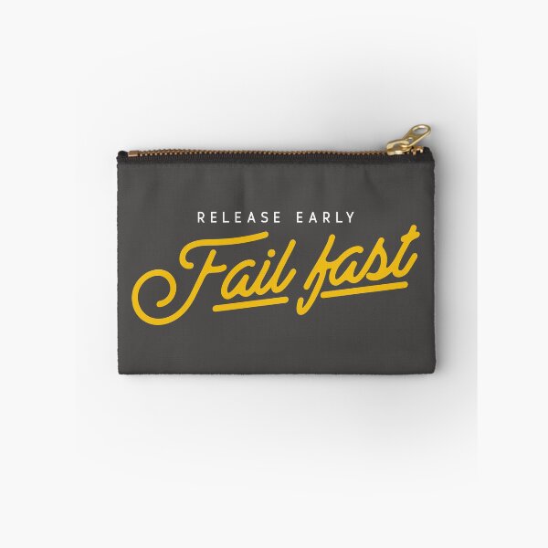 Item preview, "Release early fail fast" designed and sold by Salma Satya & Co.