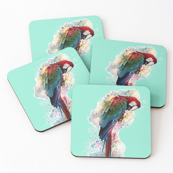 Item preview, colorful parrot designed and sold by 42youbest.
