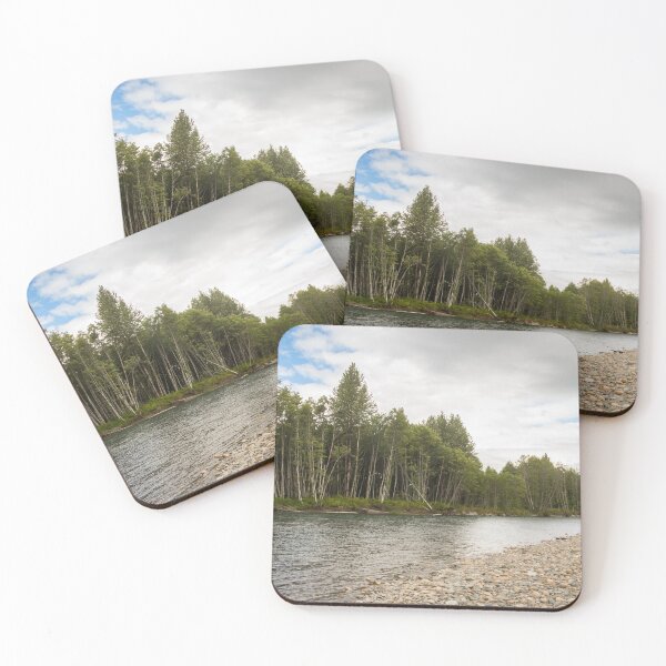 Item preview, The Kitimat River in British Columbia, Canada, on a summers day designed and sold by SnapTPhotograph.