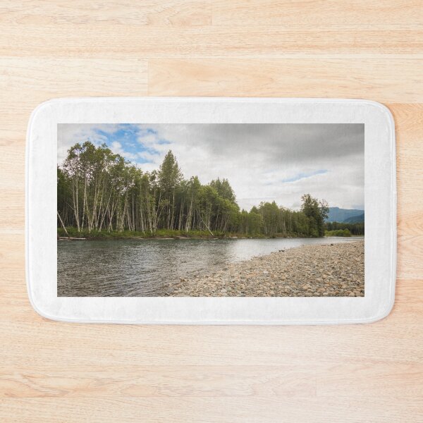 Item preview, The Kitimat River in British Columbia, Canada, on a summers day designed and sold by SnapTPhotograph.