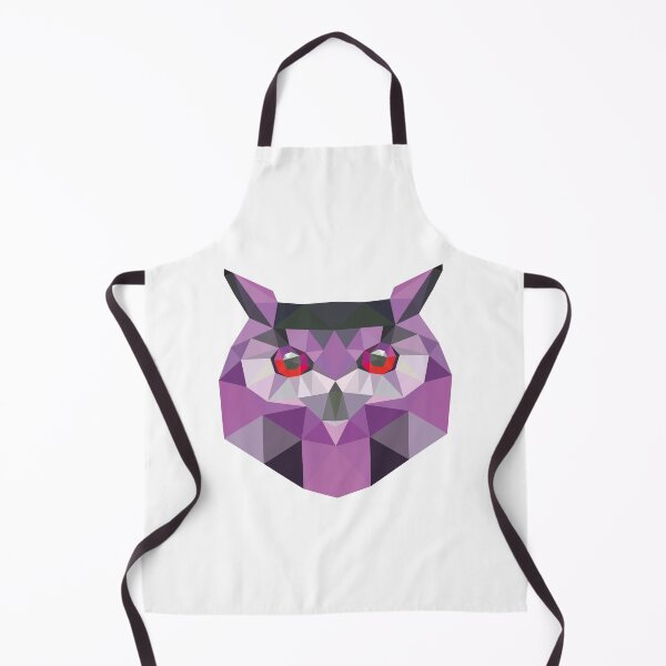 Item preview, Purple Owl Low Poiy designed and sold by Roastee.