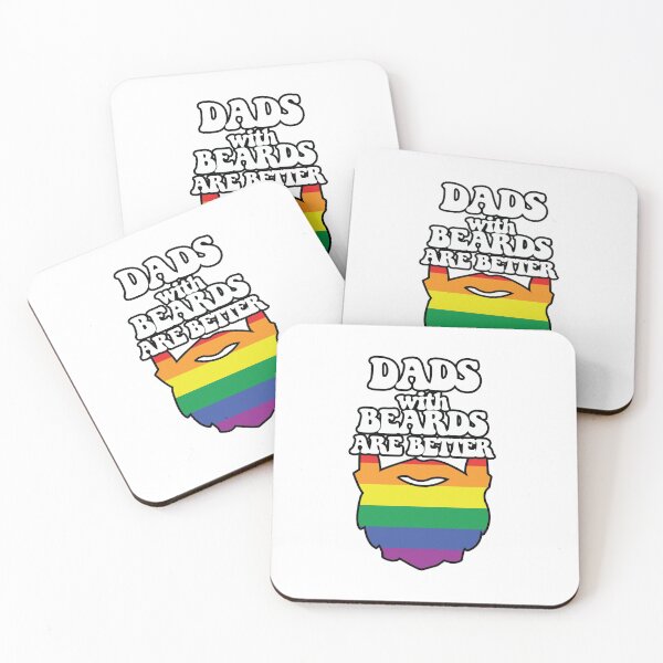 Item preview, Dads With Beards are Better designed and sold by thegayestmerch.