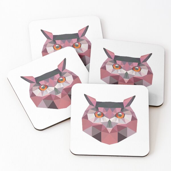 Item preview, Red Owl Low Poiy designed and sold by Roastee.