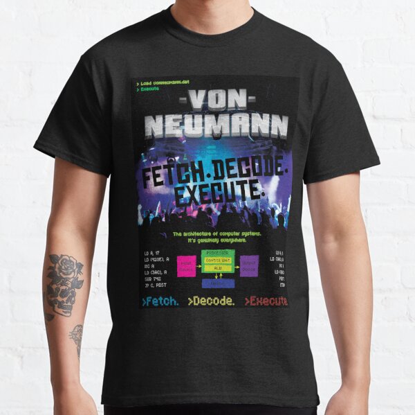 Von Neumann Architecture: Mock Band Tour Poster Classic T-Shirt
