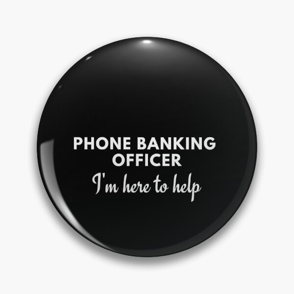 Item preview, Phone Banking officer designed and sold by GlobalHunt.